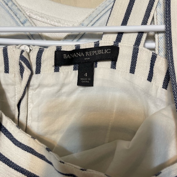 Banana Republic Blue and White Striped Bodycon Dress - Picture 4 of 6